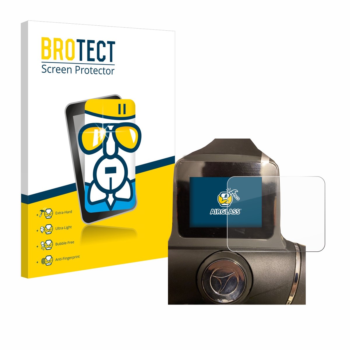 Screenprotector voor Motocaddy M1 DHC Electric Trolley Beschermglas transparant
