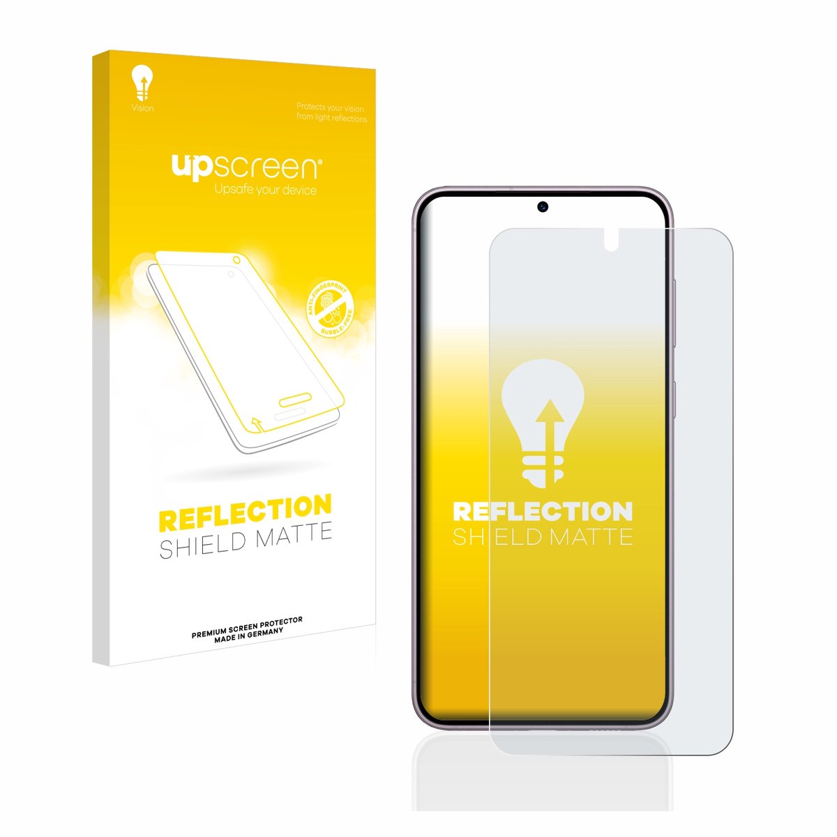 upscreen - Screenprotector voor Samsung Galaxy S23 - Folie Beschermfolie anti glare matte