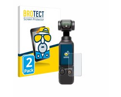 BROTECT - Screenprotector voor DJI Osmo Pocket 3 - Folie Beschermfolie matte 2 Stuks