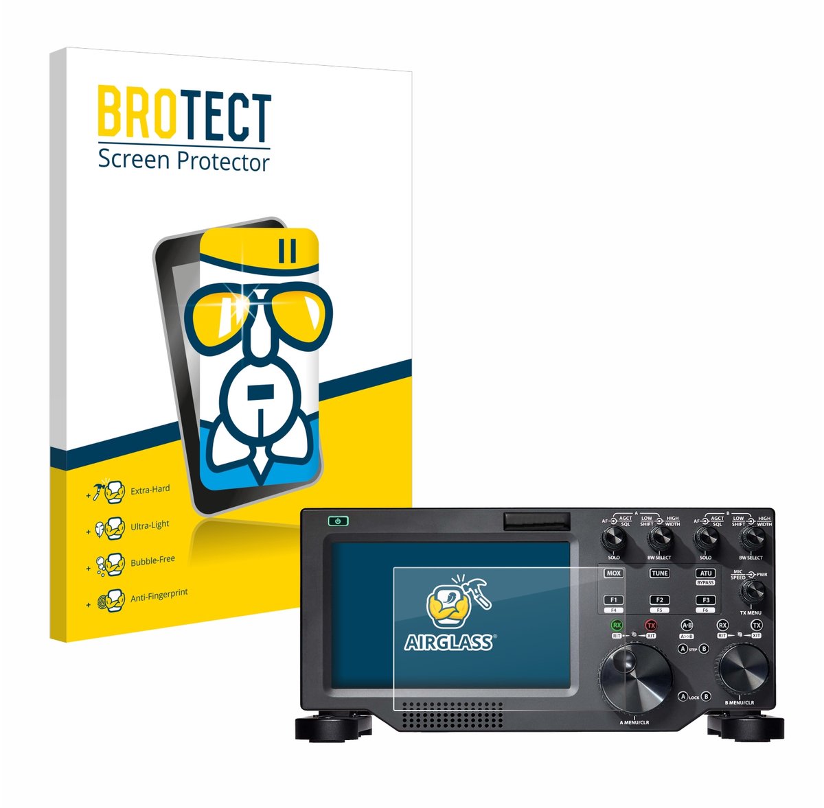 Screenprotector voor FlexRadio Maestro FLEX-6000 Beschermglas transparant
