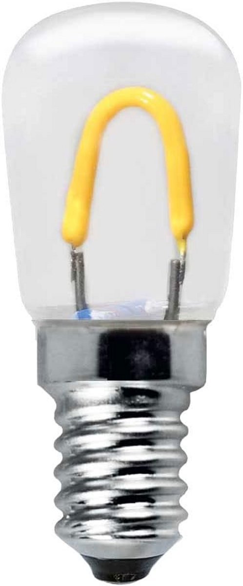 LED Filament Gloeilamp E14 Gebogen T23 Extra Warm Wit 2400K Energiezuinig
