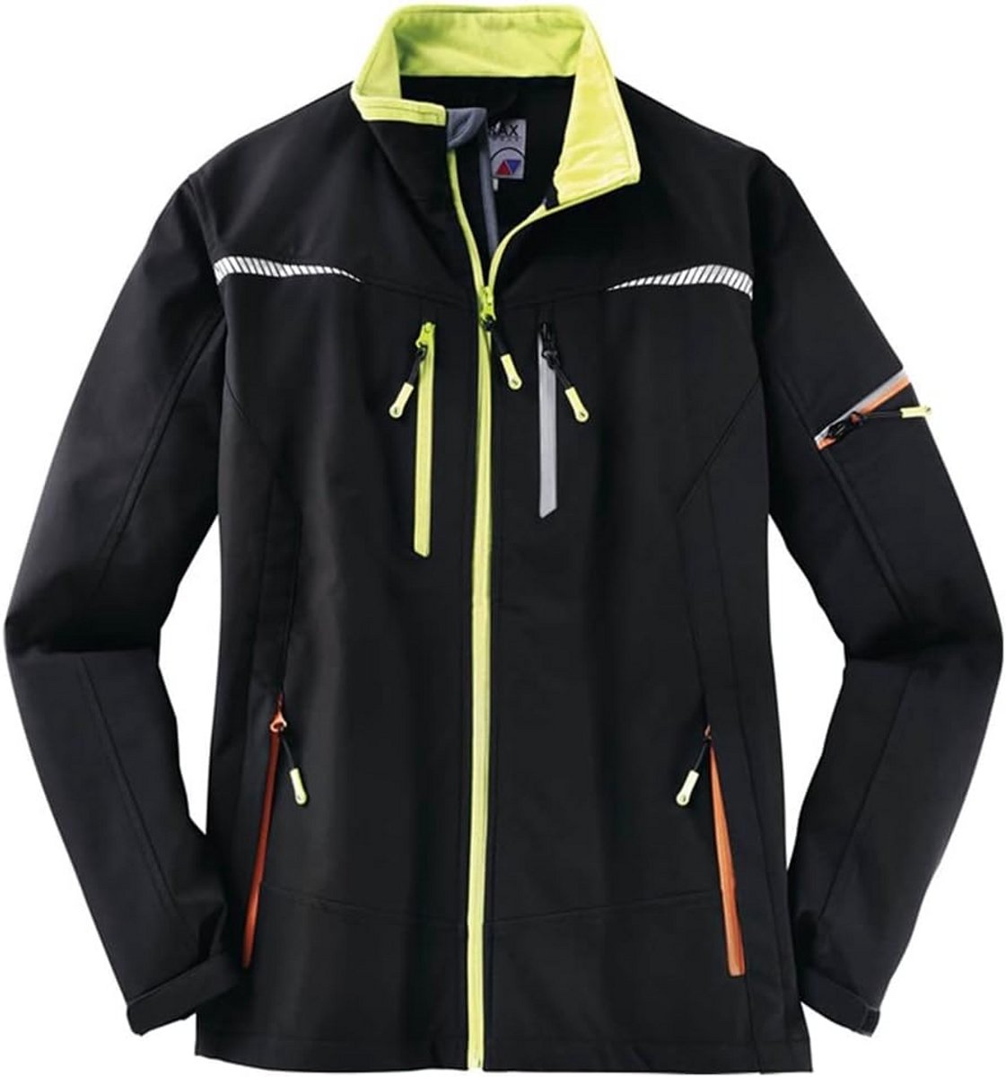 Tweekleurige Softshell Werkjas - Wind- en Waterdicht - Maat 4XL