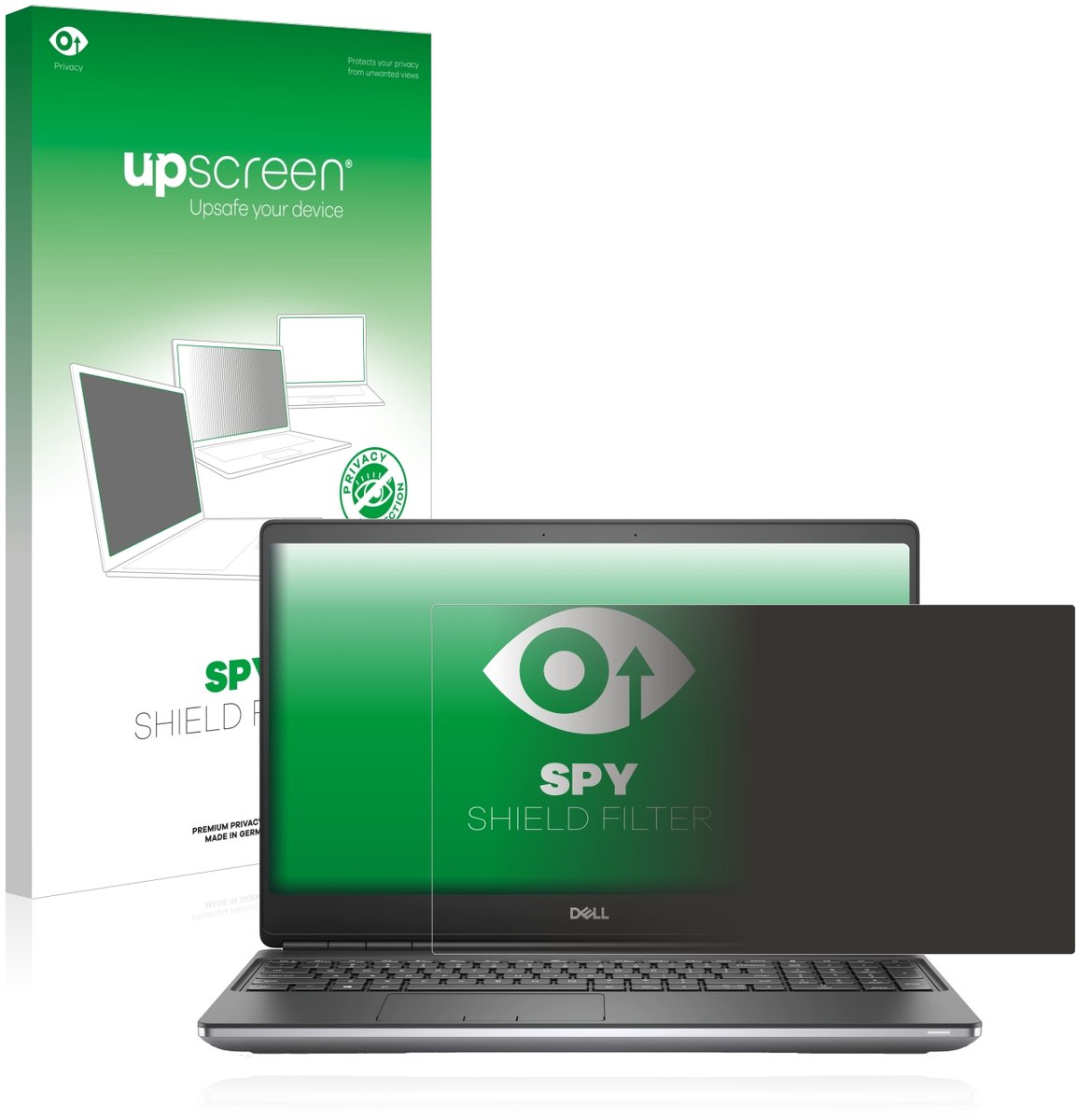 upscreen - privacyscherm voor Dell Precision 7560 - privacy filter screenfilter Blauwlichtfilter