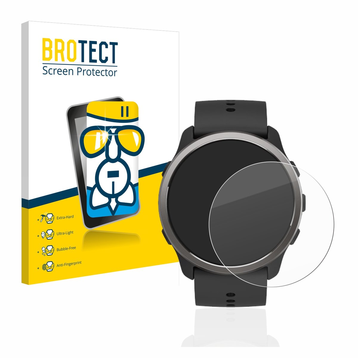 Screenprotector voor Suunto 5 Peak Beschermglas transparant
