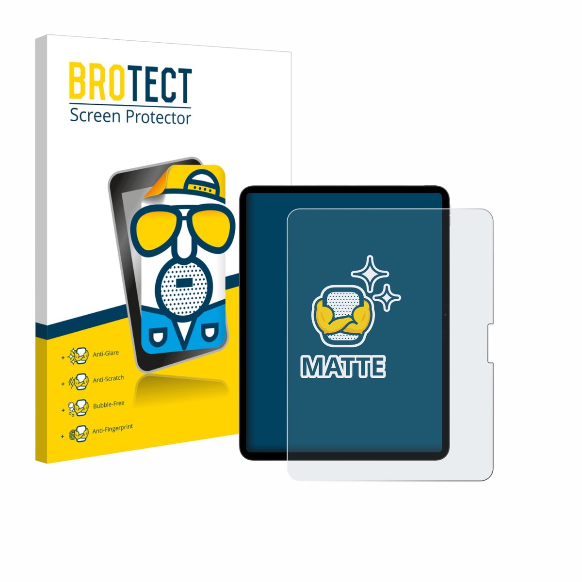 BROTECT - Screenprotector voor Apple iPad Pro 13" M5 2025 - Folie Beschermfolie matte