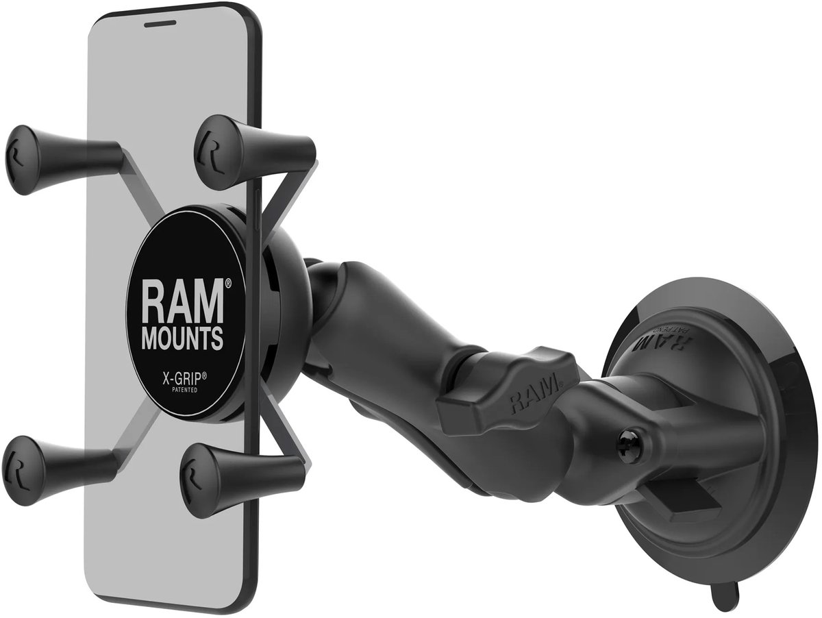 RAM Mounts - X-Grip Phone Mount with RAM Twist-Lock Suction Cup Base