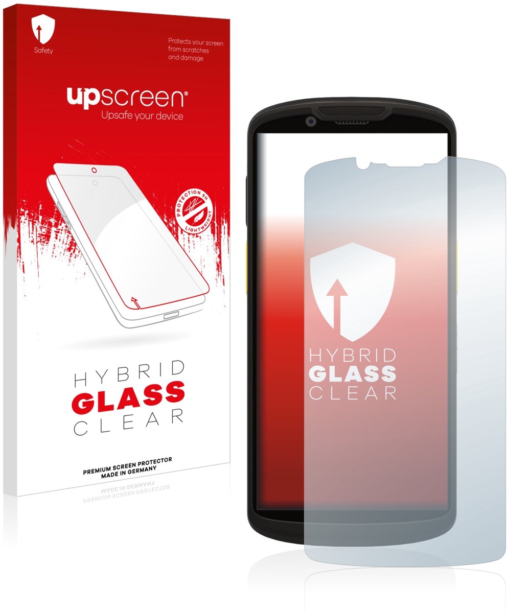 upscreen - Screenprotector voor Zebra TC53 - Folie Beschermfolie Beschermglas transparant