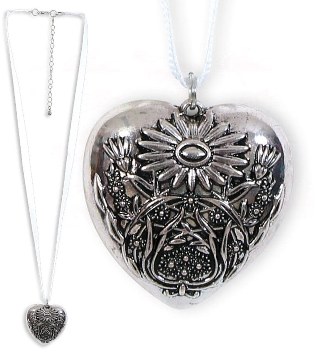 Ketting Hart - Zilver - Oktoberfest
