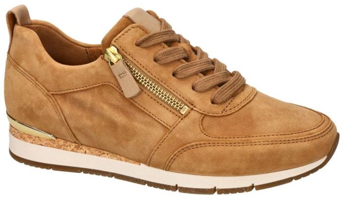 Gabor -Dames - camel - sneakers - maat 39