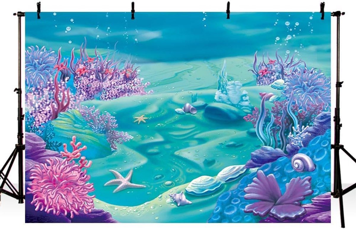 Zomer Zee Decoratie Achtergrond voor Feestjes en Studio Fotografie 7x5ft