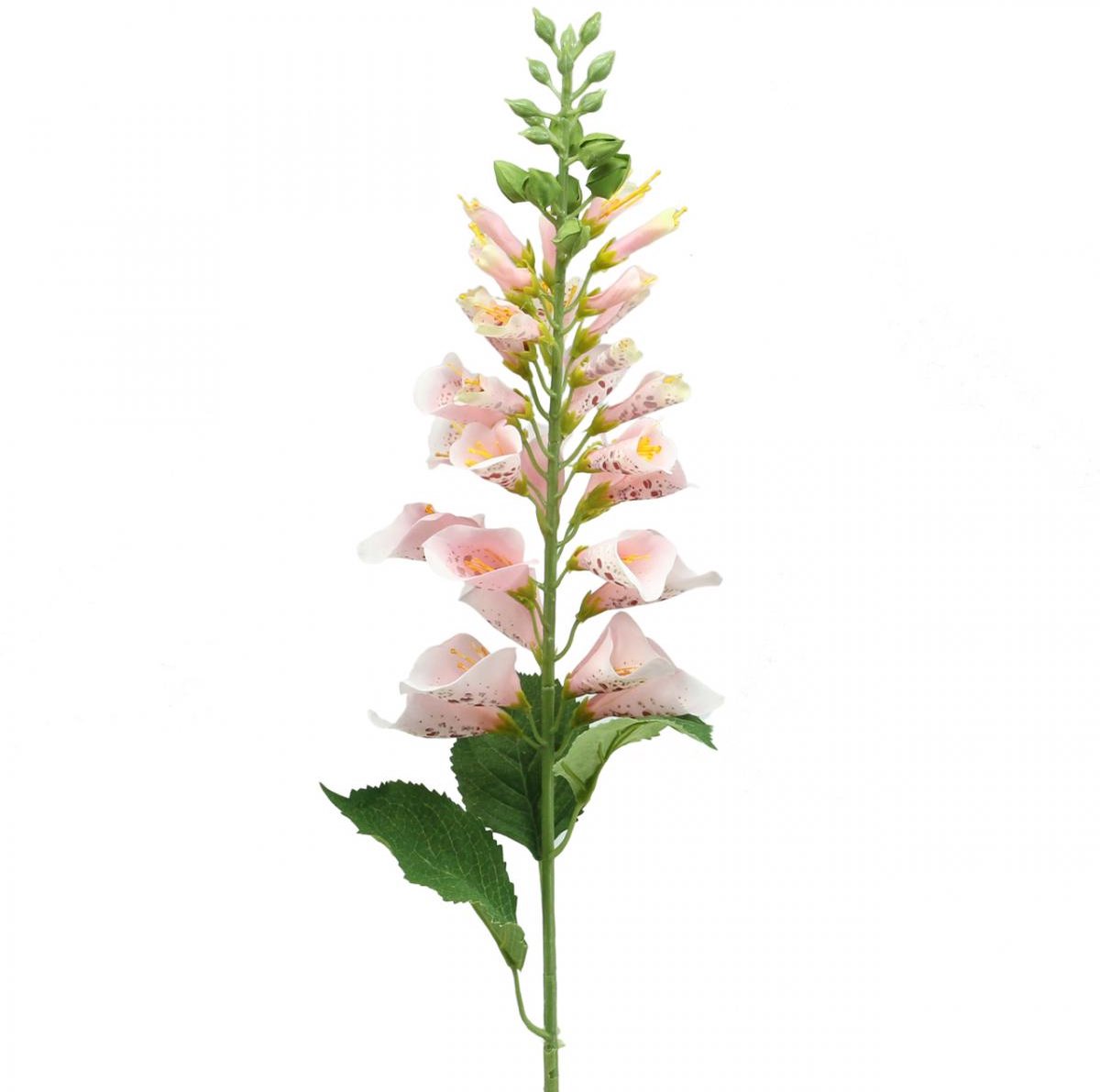 Viana Kunstweidebloem vingerhoedskruid roze zijden bloem 90cm