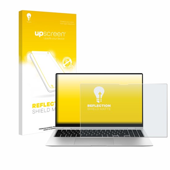 upscreen - Protection d'écran pour Samsung Galaxy Book2 Pro 360 15,6" - Film de protection antireflet mat