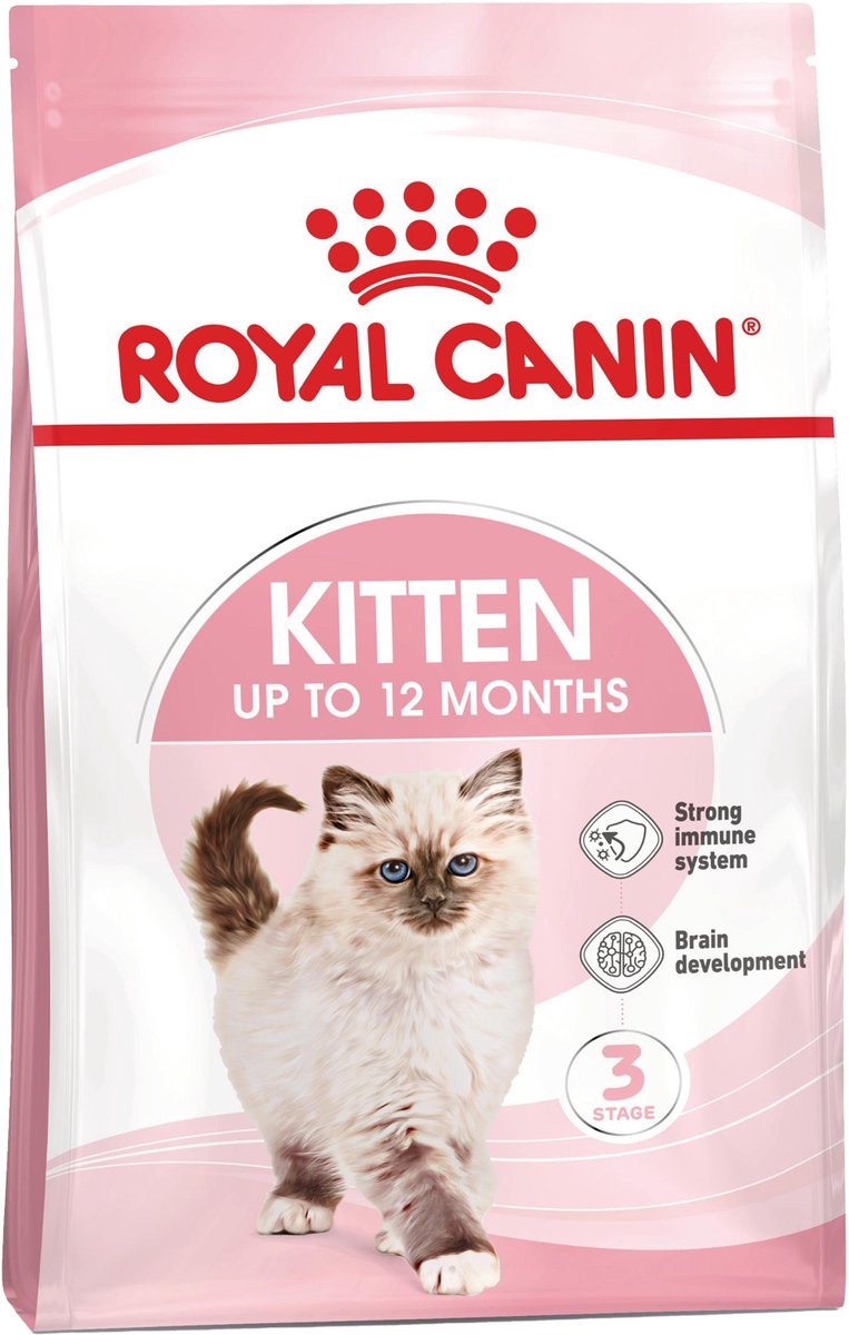 Royal Canin Kitten - Kattenvoer - 2 x 2kg thumbnail 5