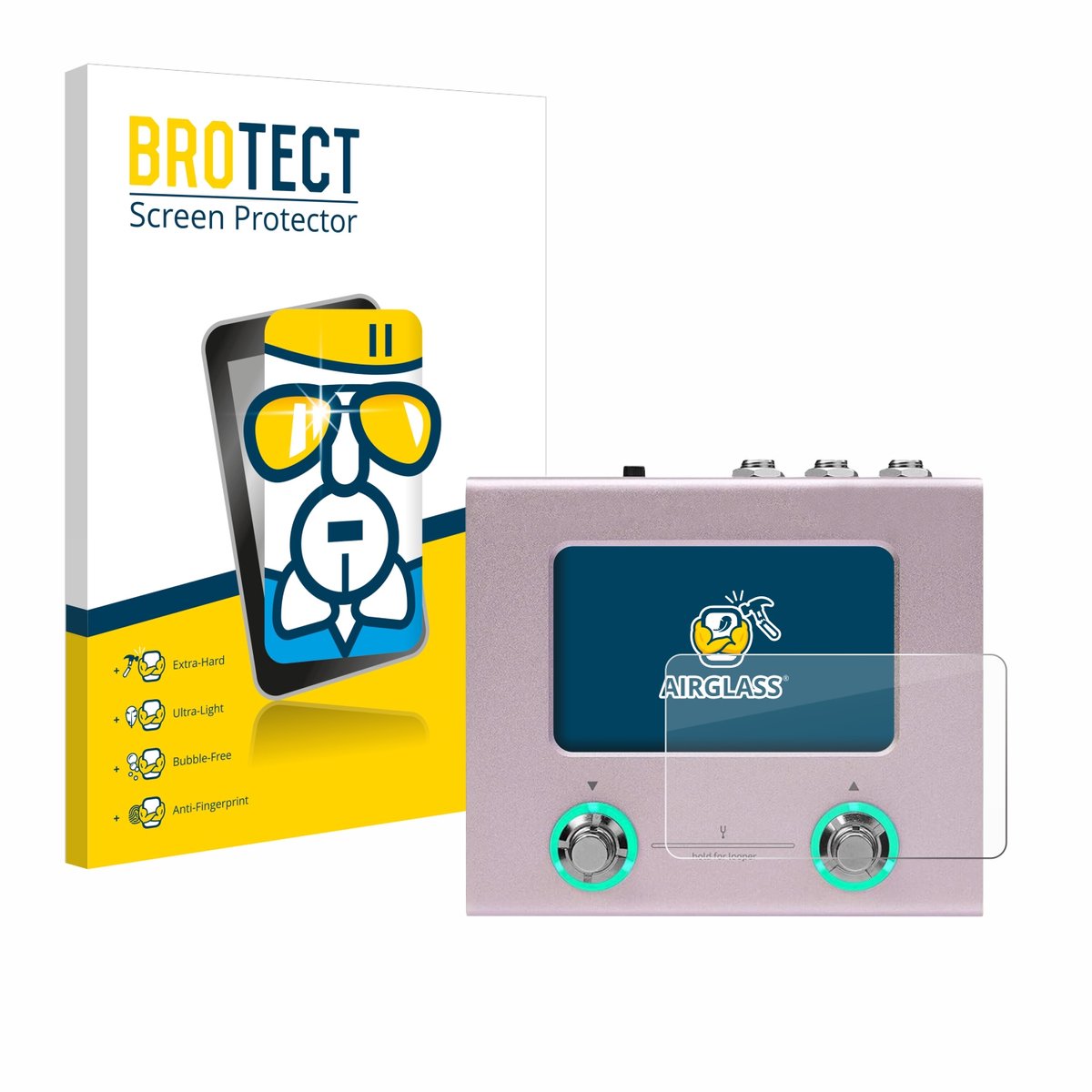 Screenprotector voor Hotone Ampero Mini Beschermglas transparant