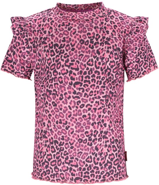B.Nosy Y602-5434 Meisjes T-Shirt Roze - Maat 134/140