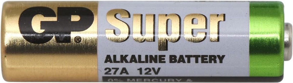 Alkaline Batterij 12V Type 27A - Hoogwaardige Knoopcel voor Diverse Toepassingen