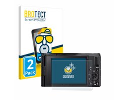 BROTECT - Screenprotector voor Sony ZV-1 II Vlog-Kamera - Folie Beschermfolie matte 2 Stuks
