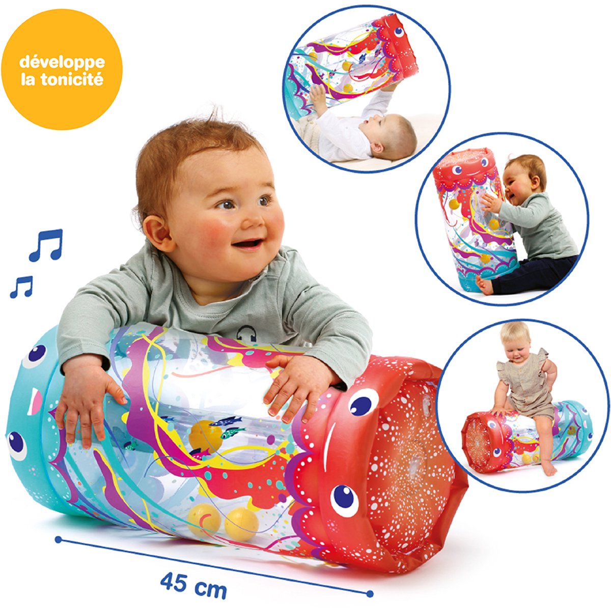 LUDI - Babyroller - Activiteitenrol - Motorisch speelgoed