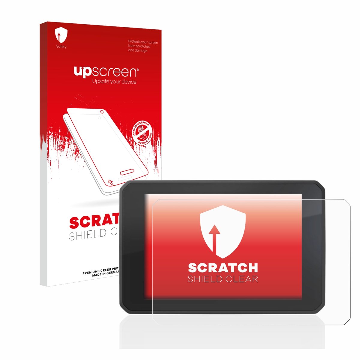 upscreen - Screenprotector voor FIT-EBIKE Display Comfort - Folie Beschermfolie transparant