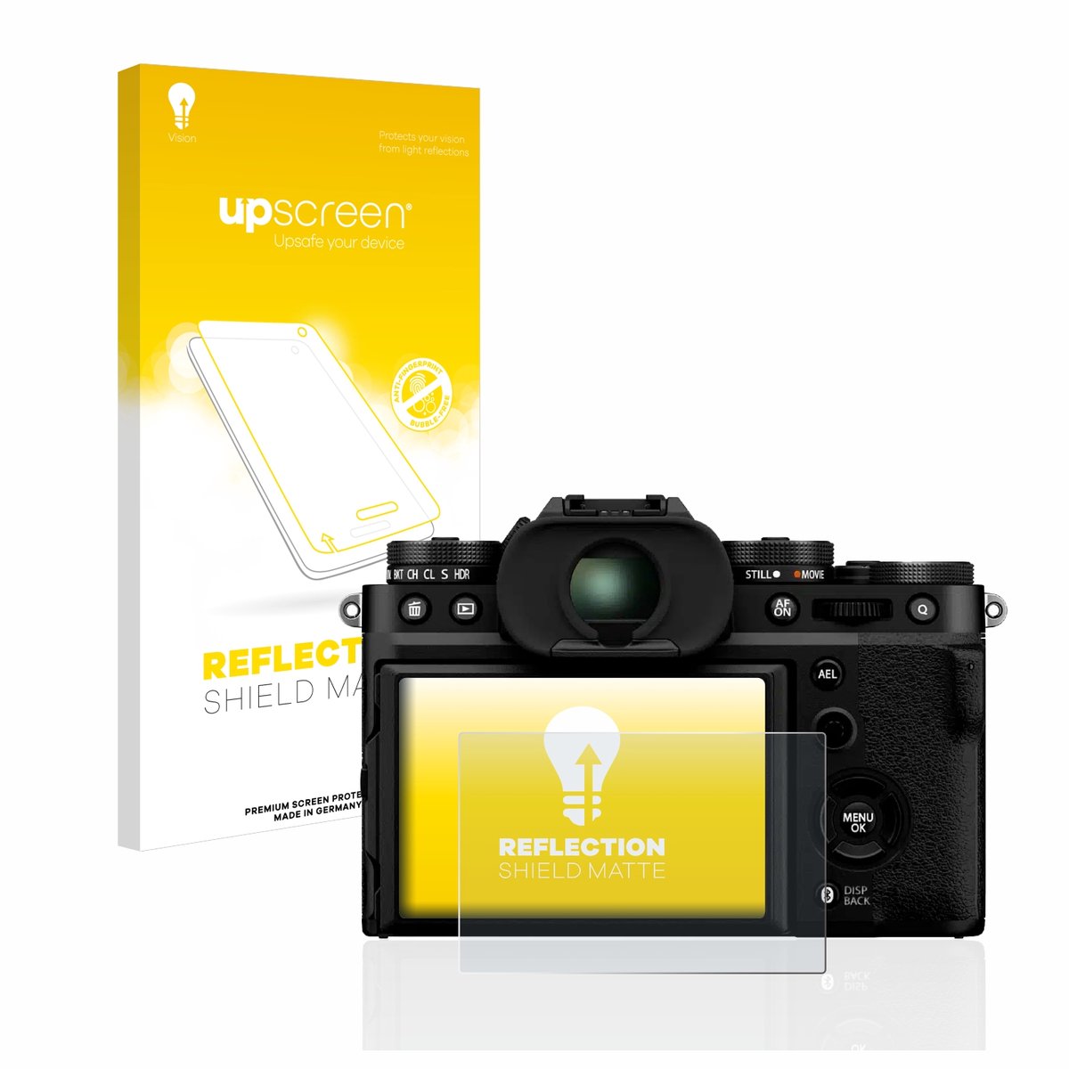 upscreen - Screenprotector voor Fujifilm X-T5 - Folie Beschermfolie anti glare matte