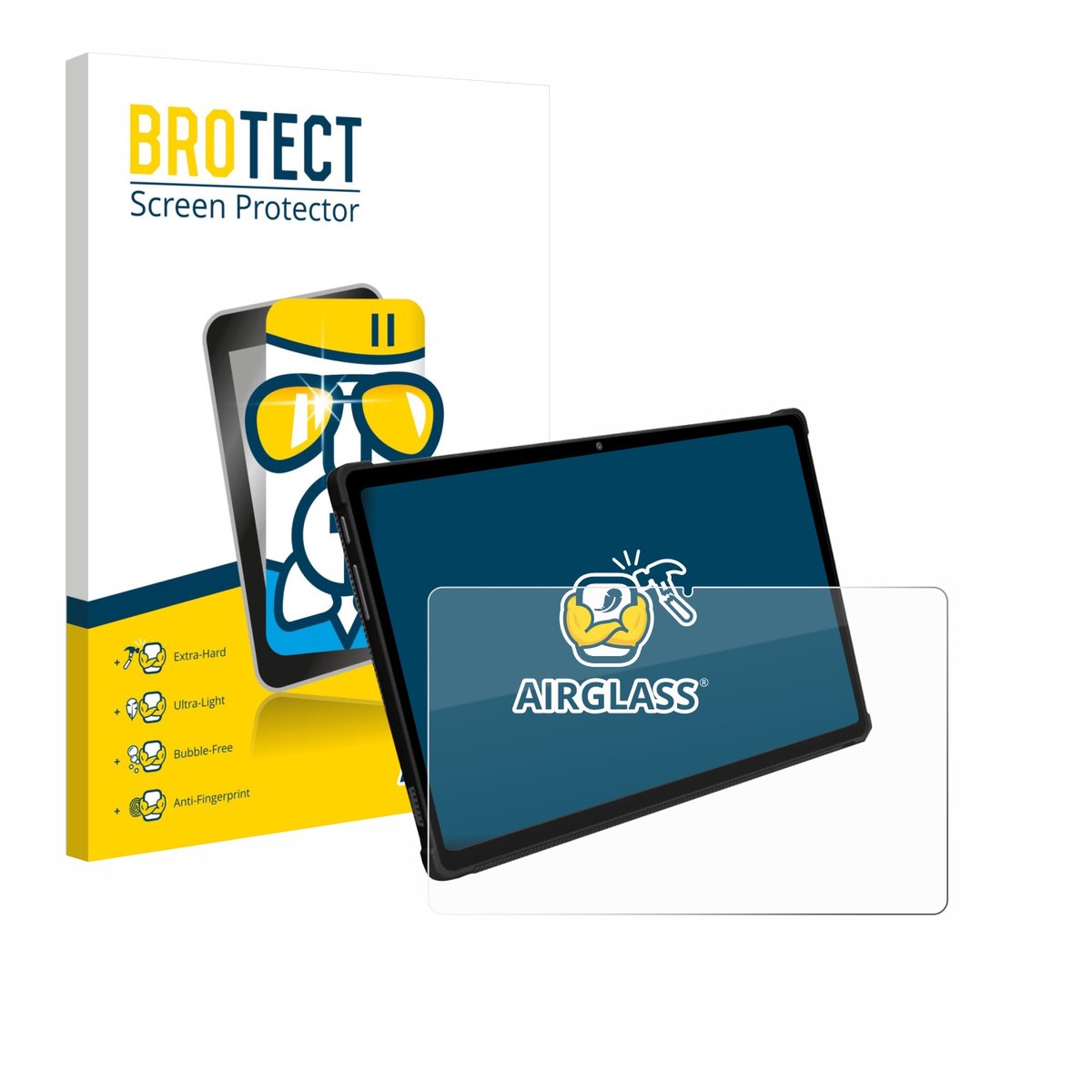 Screenprotector voor FASTWD X609 T181-EEA 11" Beschermglas transparant