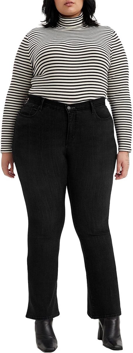 Dames Jeans Plus Size Bootcut Vormgevend - Comfortabele Pasvorm