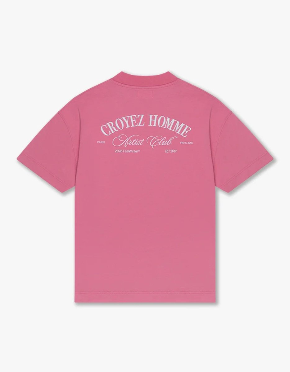 Croyez - Shirt Roze Croyez Cr2-fw25-31 T-shirts Roze Cr2-fw25-31