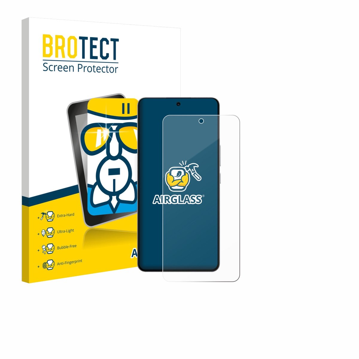 Screenprotector voor Oppo K13 Turbo Pro Beschermglas transparant