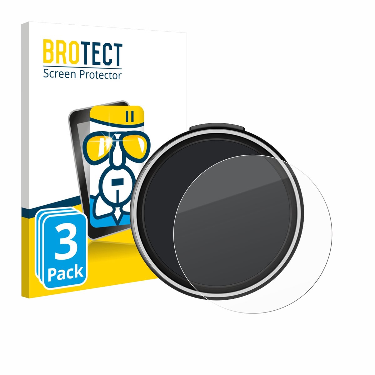 Screenprotector 3 Stuks voor OOONO CO-Driver NO2 Plus Beschermglas transparant