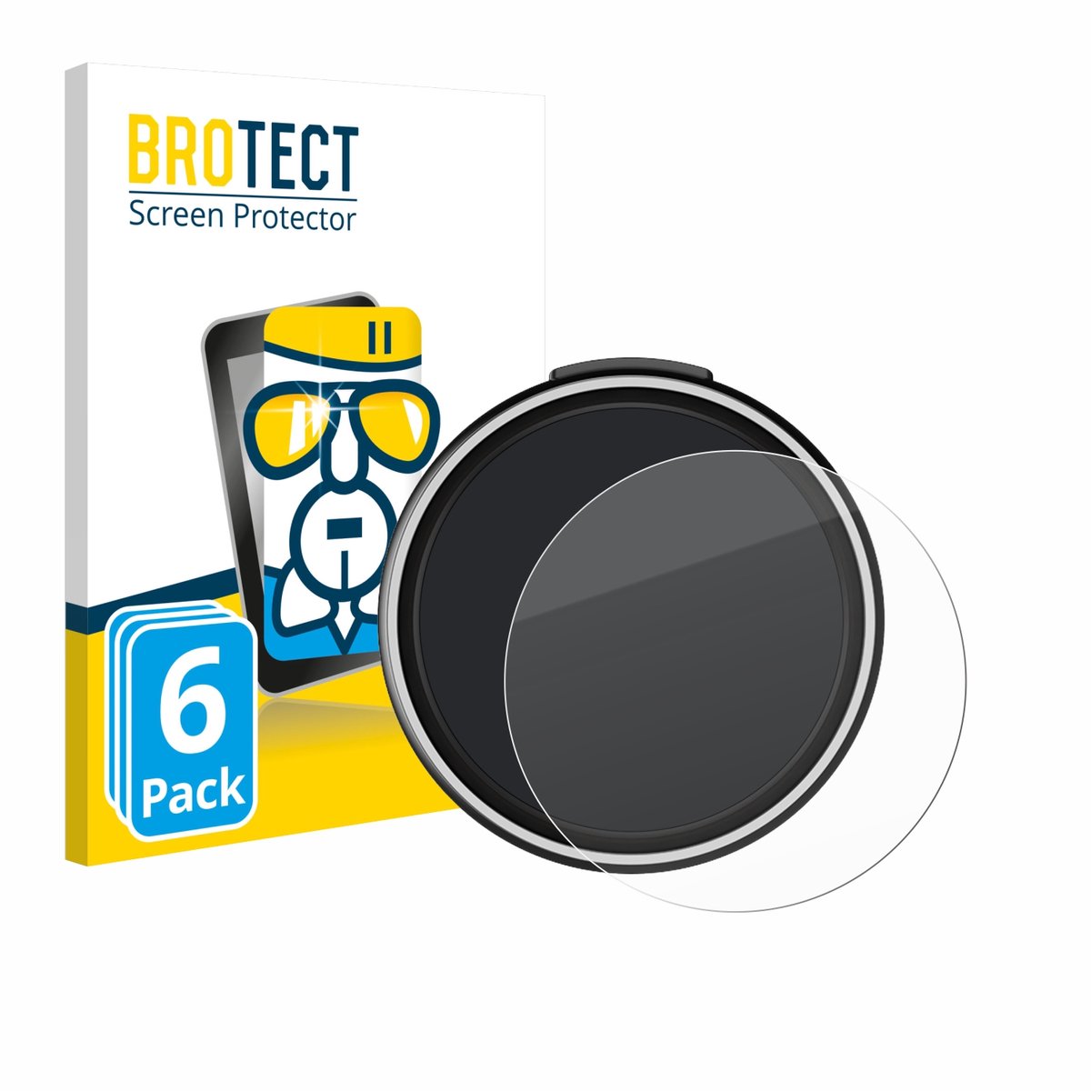 Screenprotector 6 Stuks voor OOONO CO-Driver NO2 Plus Beschermglas transparant