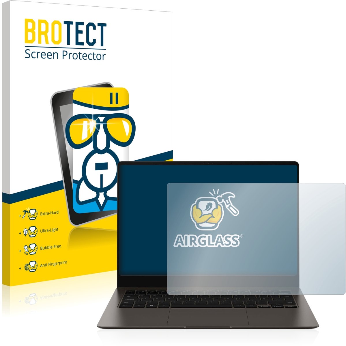 Screenprotector voor Samsung Galaxy Book3 Pro 14" Beschermglas transparant