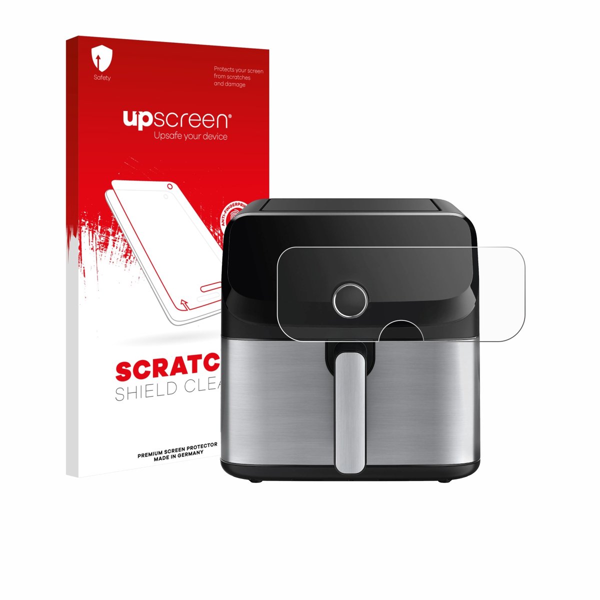 upscreen - Screenprotector voor Tefal Easy Fry Mega - Folie Beschermfolie transparant