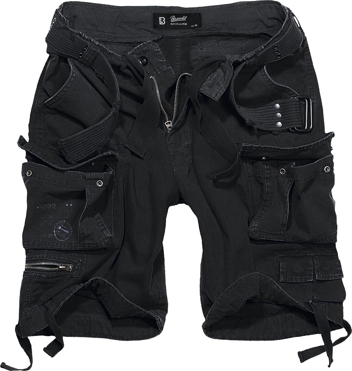 Brandit Savage Vintage Heren Shorts – 6XL Zwart