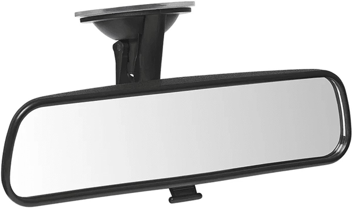 VCTparts® Universele Achteruitkijkspiegel Binnenspiegel 212x56mm met Zuignap
