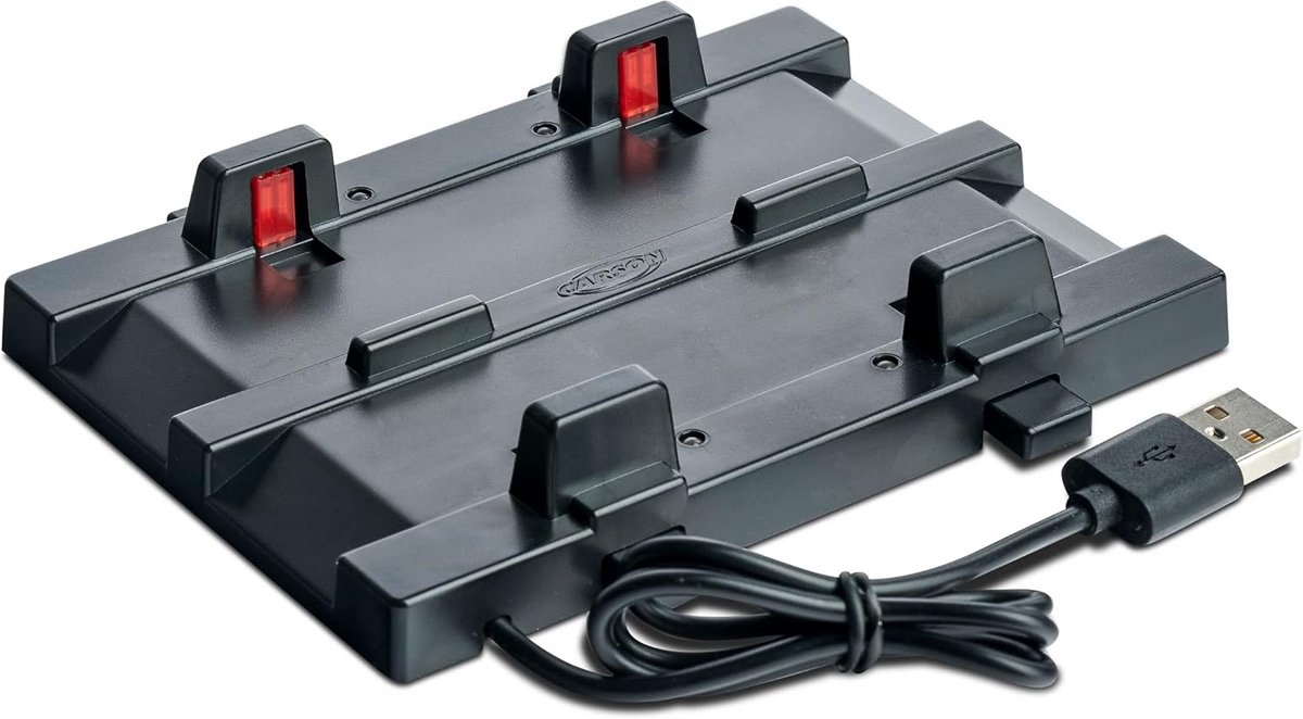 Vierdubbel USB-laadstation voor 1:87 Modelvoertuigen