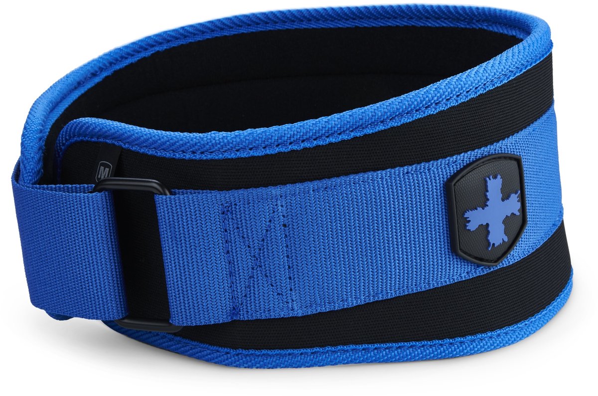 Harbinger Foam Core Lifting Belt - 4,5 inch - Unisex - Blauw - XL
