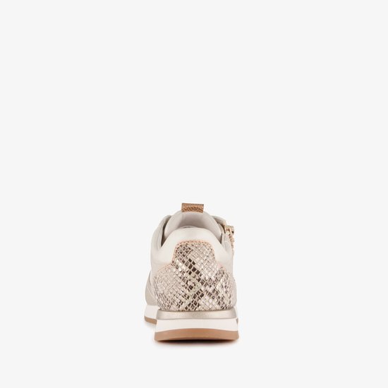 Baskets Tamaris femme blanc beige - Taille 38