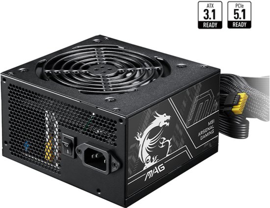 MSI MAG A750BN PCIE5 II 750W 80 Plus Bronze