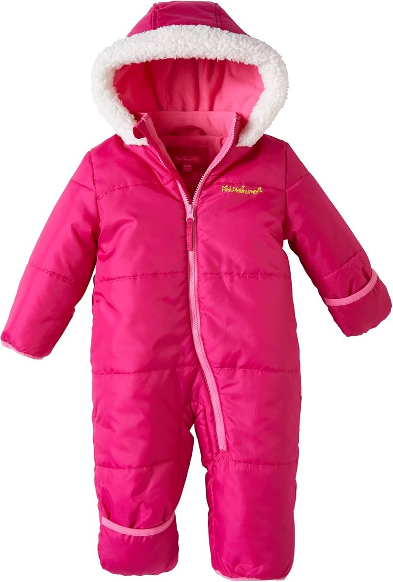 Warm Gepolsterd Baby Meisjes Sneeuwpak - Water- en Winddicht Winterpak