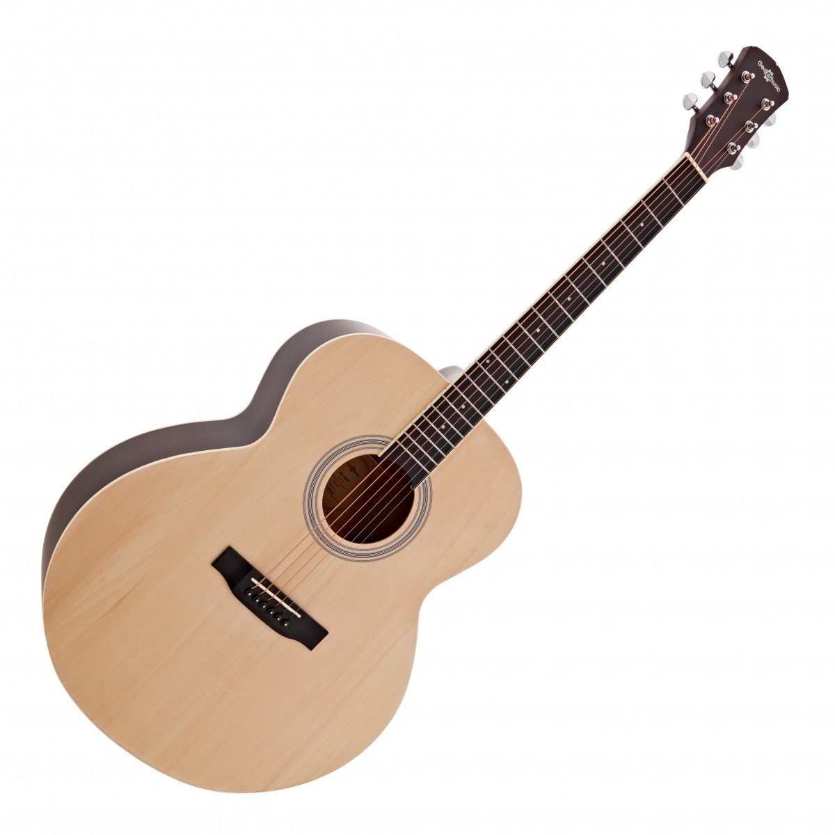 Jumbo Akoestische Gitaar van Gear4music, Naturel
