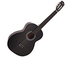 Gear4music Klassieke Gitaar Zwart