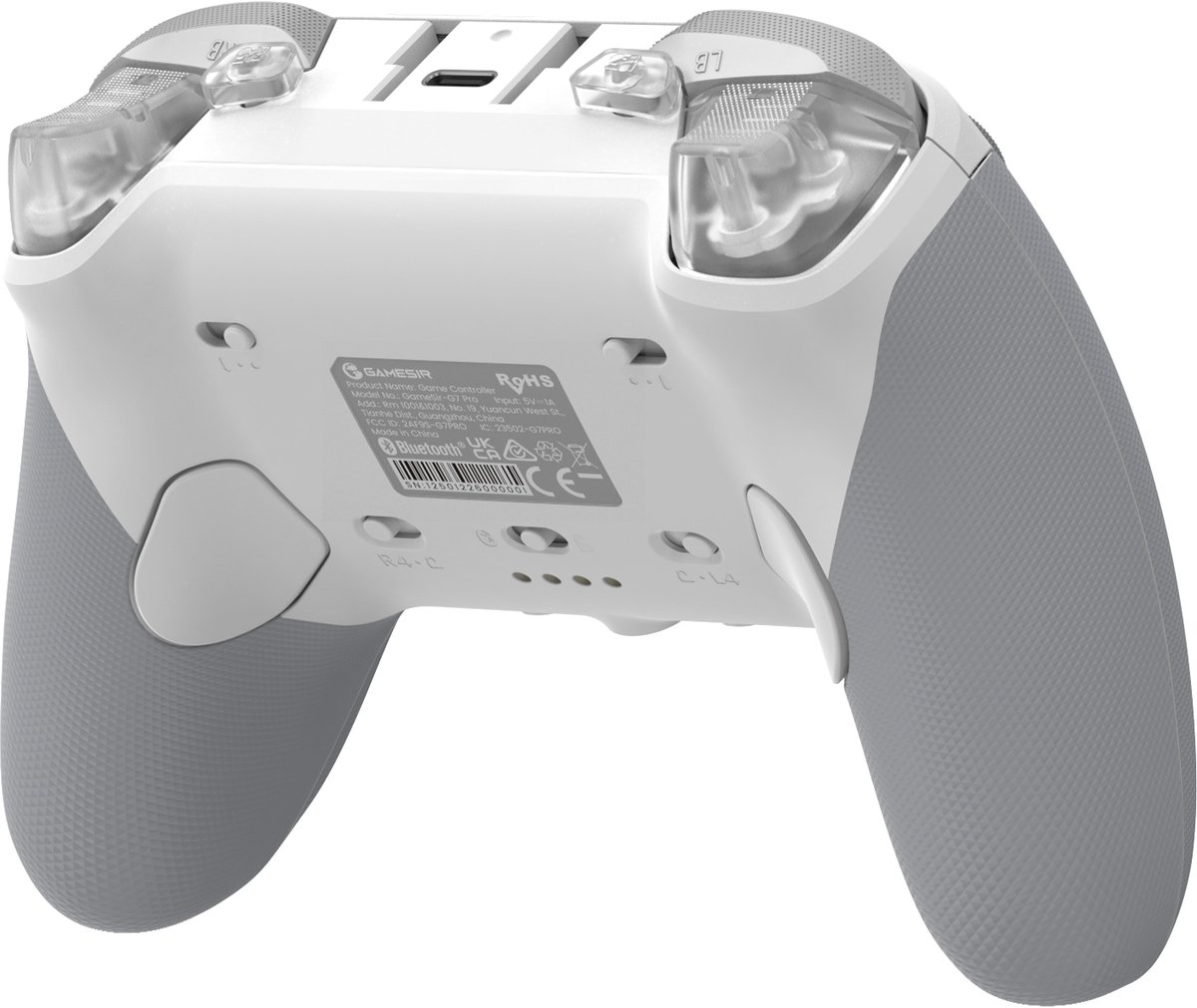 GameSir G7 Pro - Bedrade controller - Hall Effect - Xbox Series X/S, Xbox One, PC en Android - Wit thumbnail 4