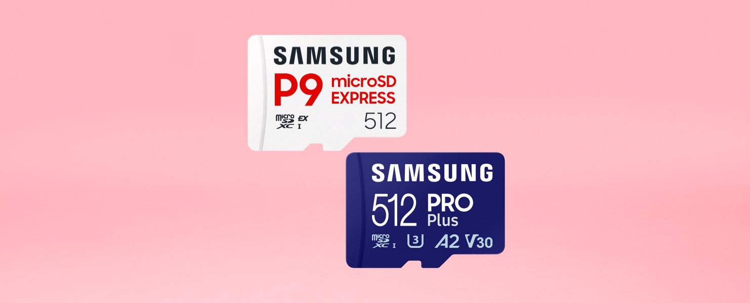 Samsung micro SD kaarten