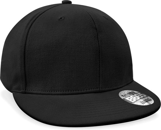 Casquette Rapper Beechfield Zwart
