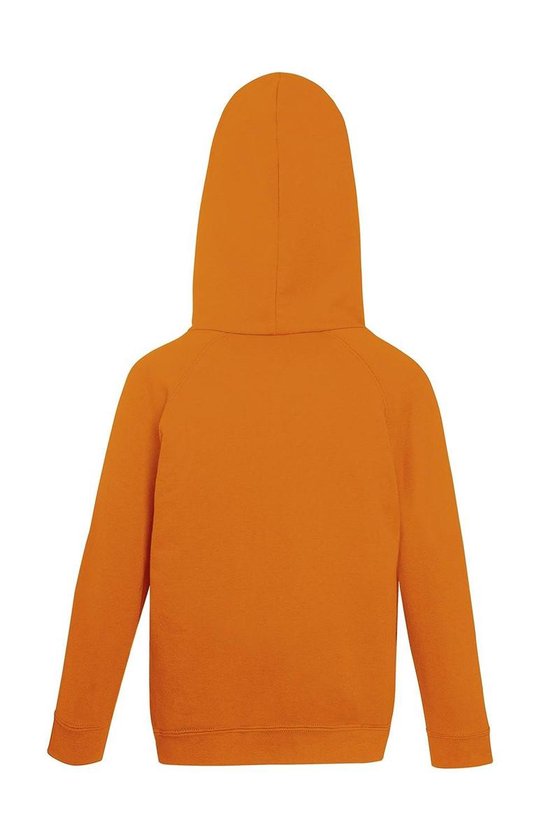 Fruit of the Loom Kids hoodie - Maat 164 (14-15) - Kleur Oranje