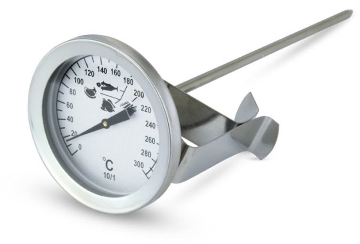 ETI - Frituurthermometer RVS – Ø50 mm – 150 mm Lang