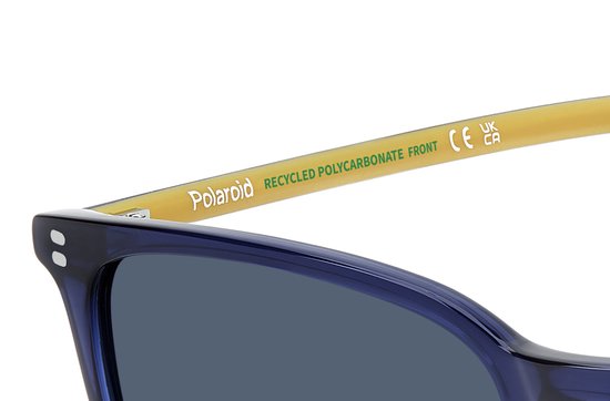 Polaroid Zonnebril PLD 4207/S/X Volwassenen Blauw Polariserend BIO BASED MATERIAL van Polaroid — afbeelding 4
