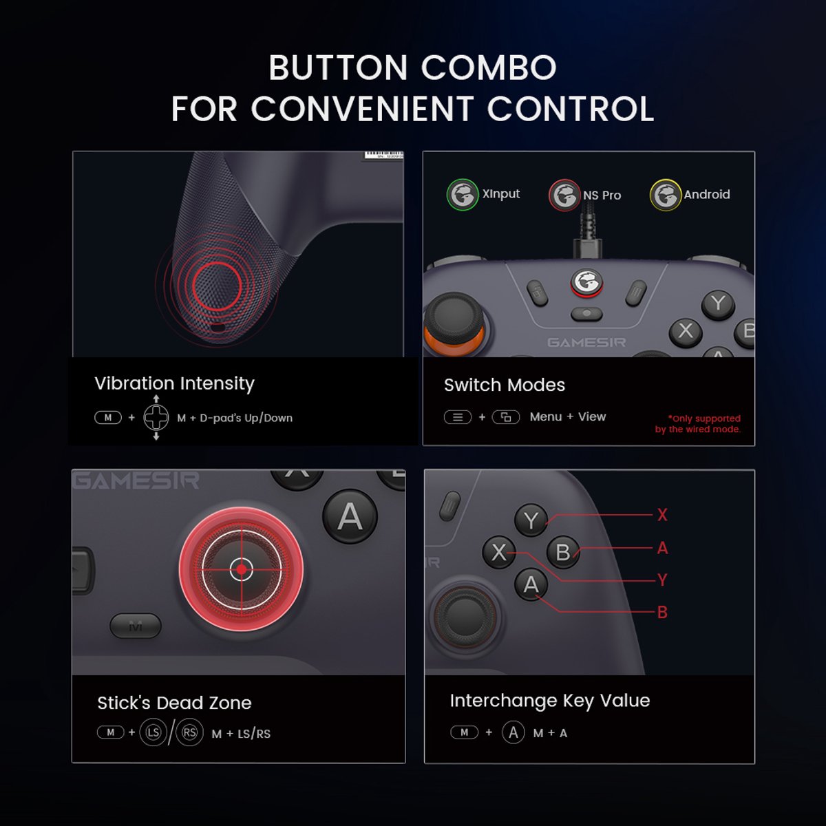 GameSir Nova Lite - Draadloze Controller - Paars thumbnail 2