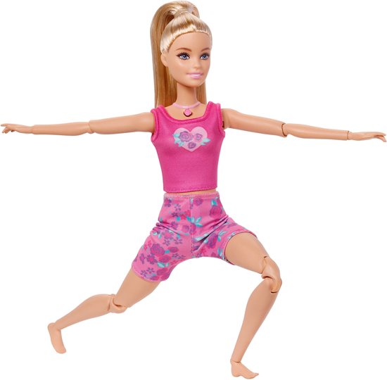 Barbie pop mindfulness wellness meditatie met accessoires en licht. — afbeelding 2