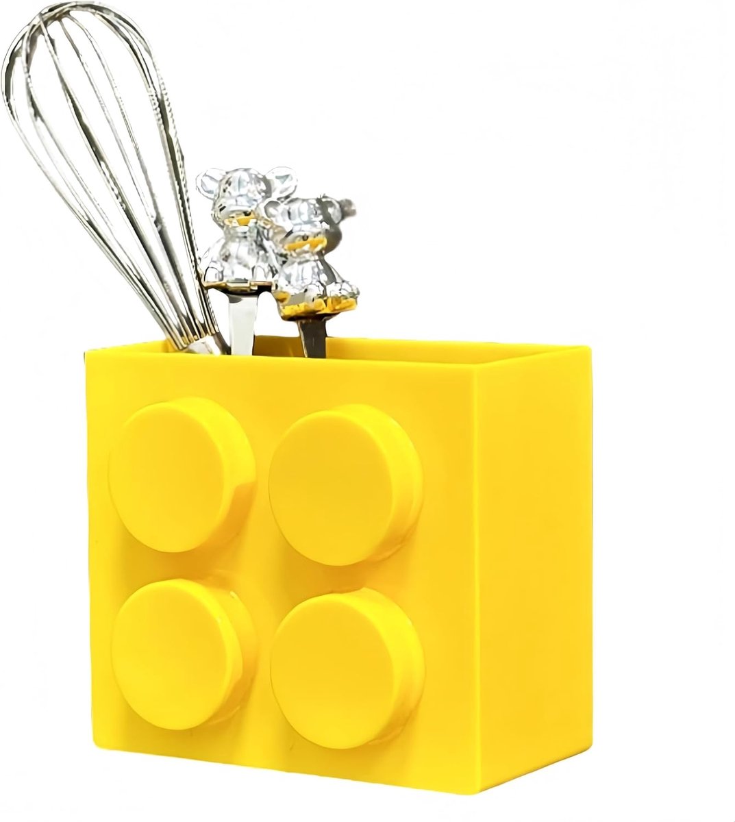Magnetische Koelkast Opbergbak - Stapelbaar & Boorvrij - Voor Keuken, Magnetron en Whiteboard - Ruimtebesparend Plastiek Design